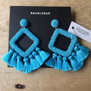 Blue Baublebar earrings